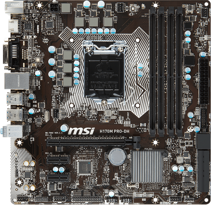 MSI H170M PRO-DH Drivers for Windows MSI H170M PRO-DH Driver